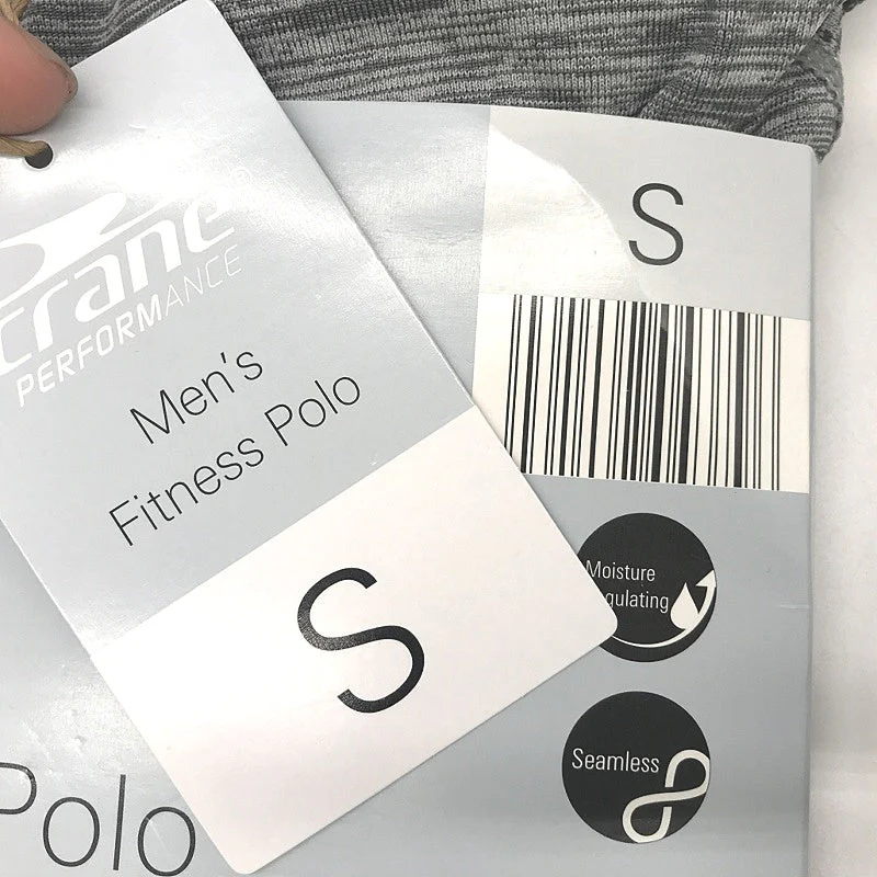 Crane Performance Seamless Moisture Regulating Men's Fitness Polo NEW - Image 7