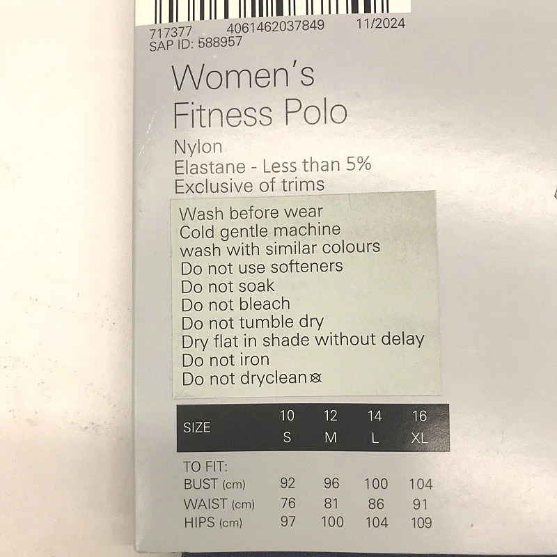 Crane Performance Seamless Moisture Regulating Women's Fitness Polo NEW - Image 11