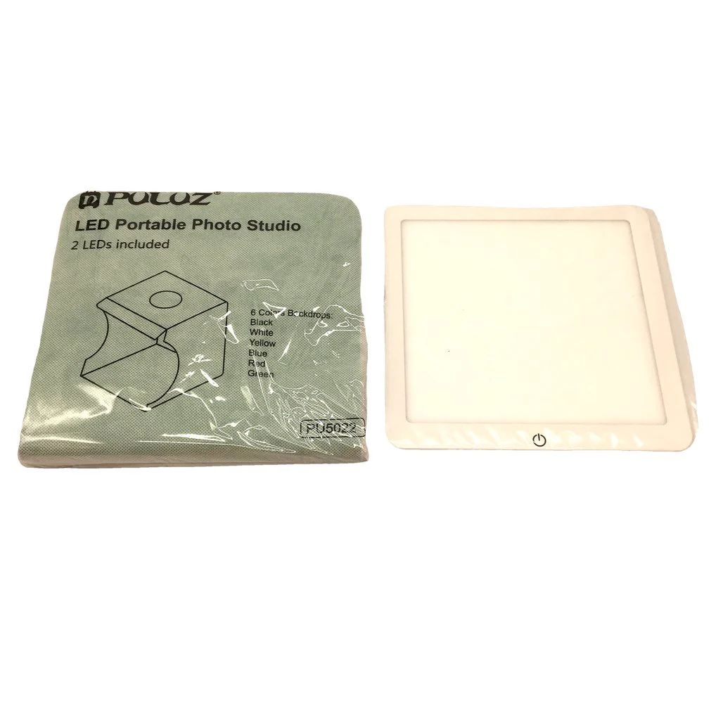 Puluz Remove Background Photography Studio Tent Box & Shadowless Light Kit NEW - Image 3