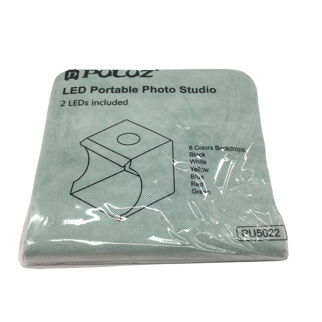 Puluz Remove Background Photography Studio Tent Box & Shadowless Light Kit NEW - Image 4