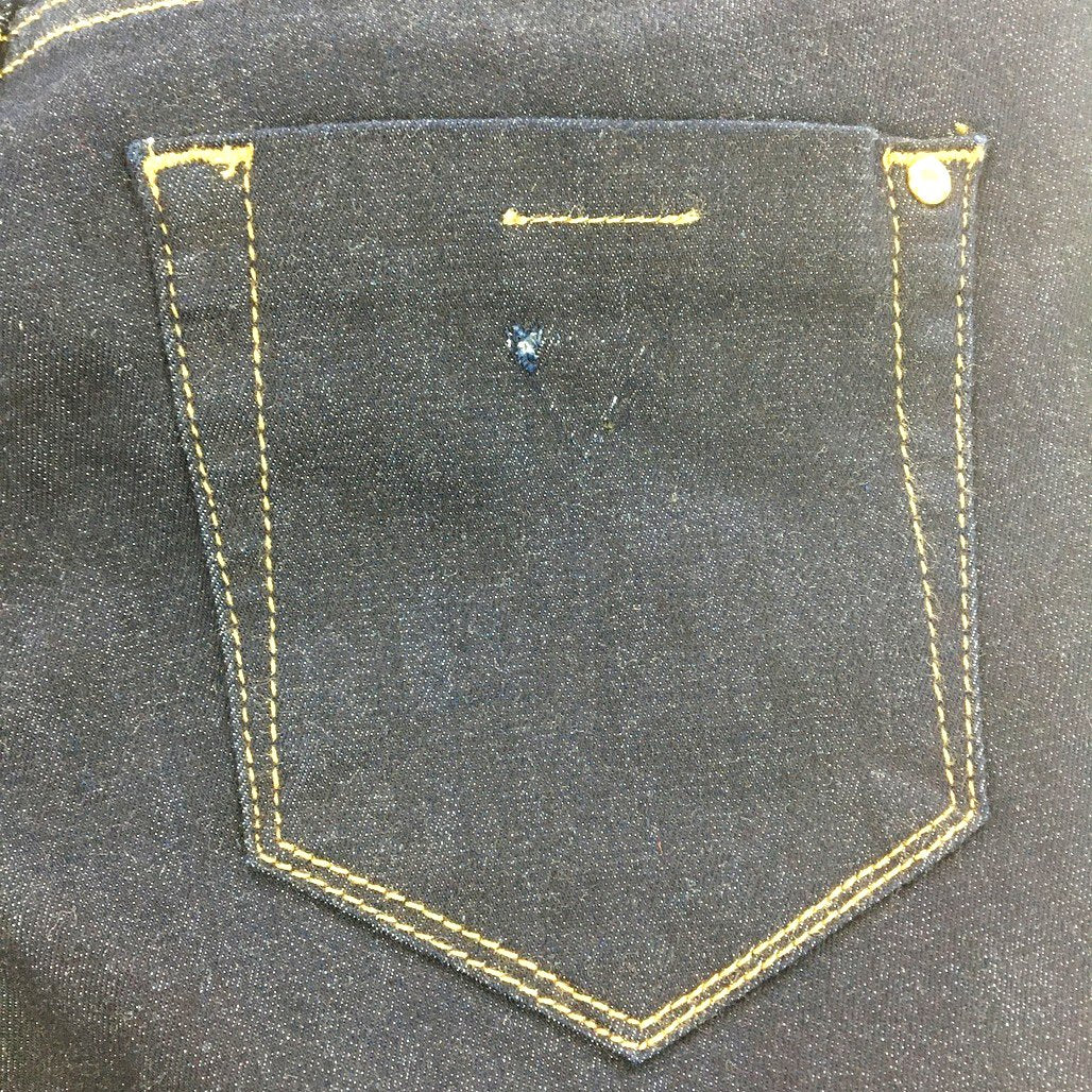 Guess Los Angeles Navy Blue Mid Rise Skinny Jeans Ladies Size US 25-UK 27 - Image 5