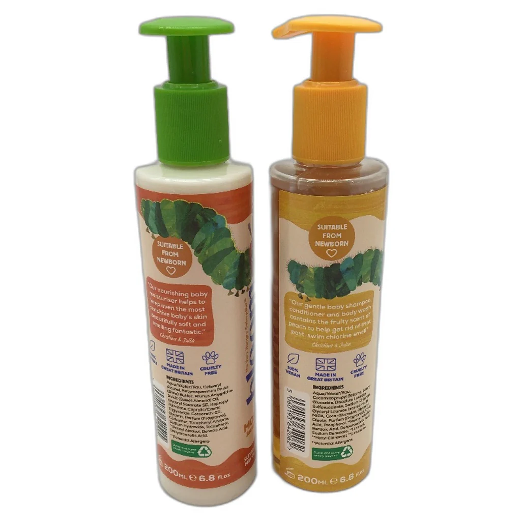 Bloom & Blossom Very Hungry Catterpillar Moisturiser & 3 in 1 Swim Bottles - Image 3