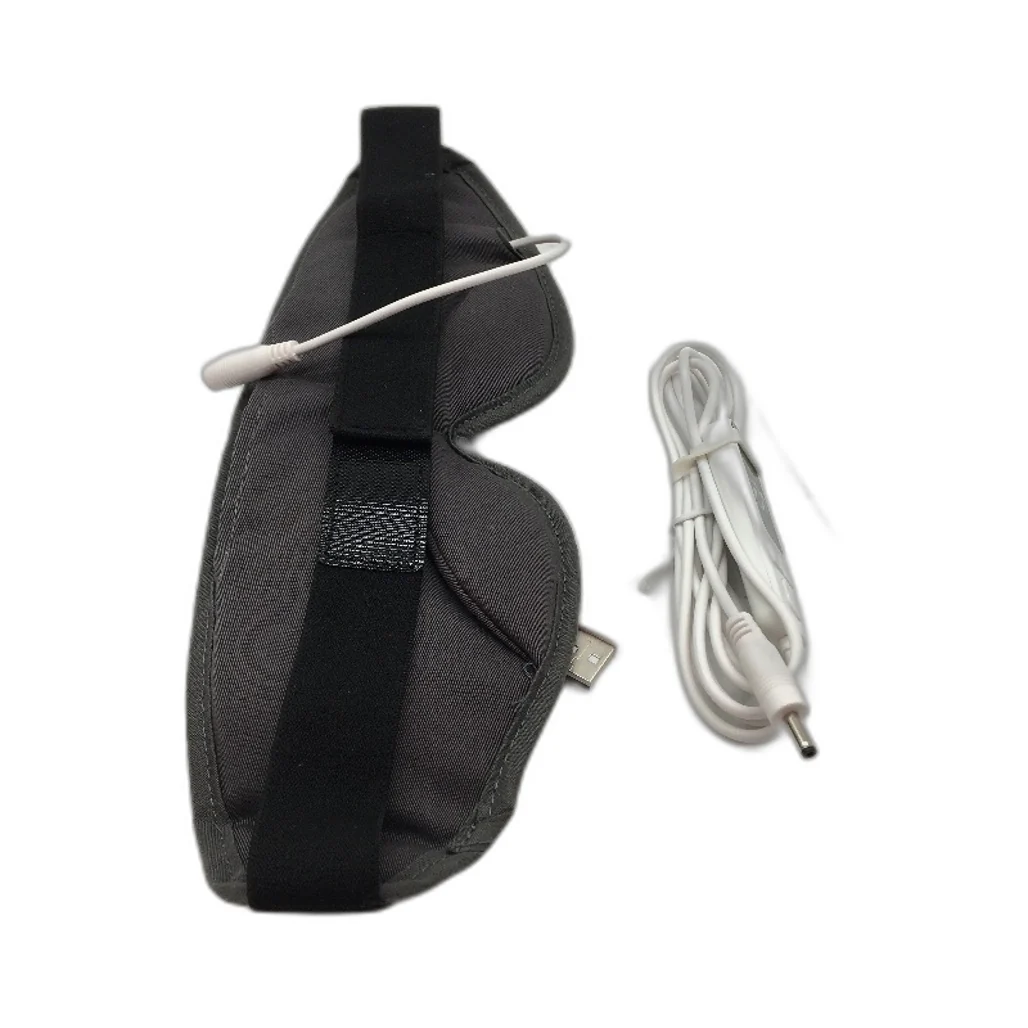 Uncn Electric Heated Cotton Grey Eye Compress Mask USB Powered DEMO - Image 4