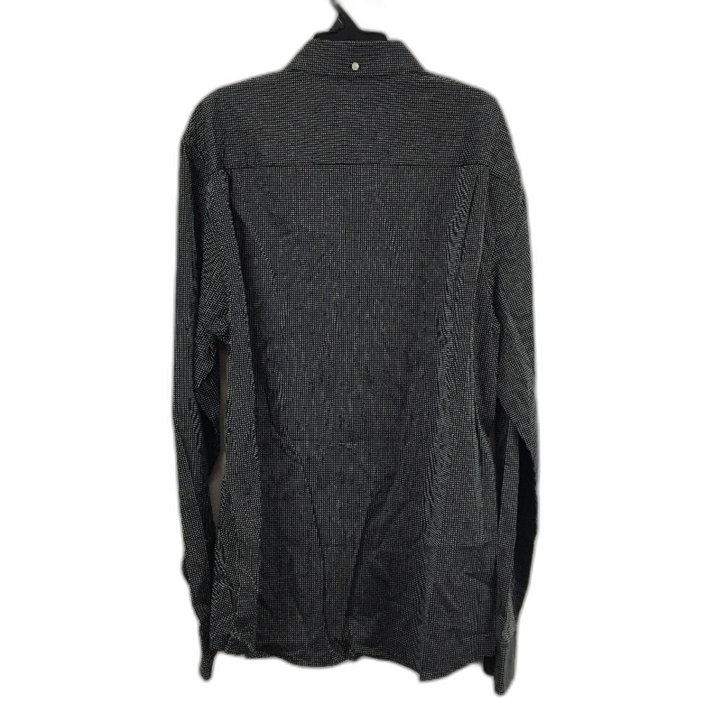 Jeanswest 2 Pack 100% Cotton Black Patterned L/S Casual Shirts Mens Size L NEW - Image 3