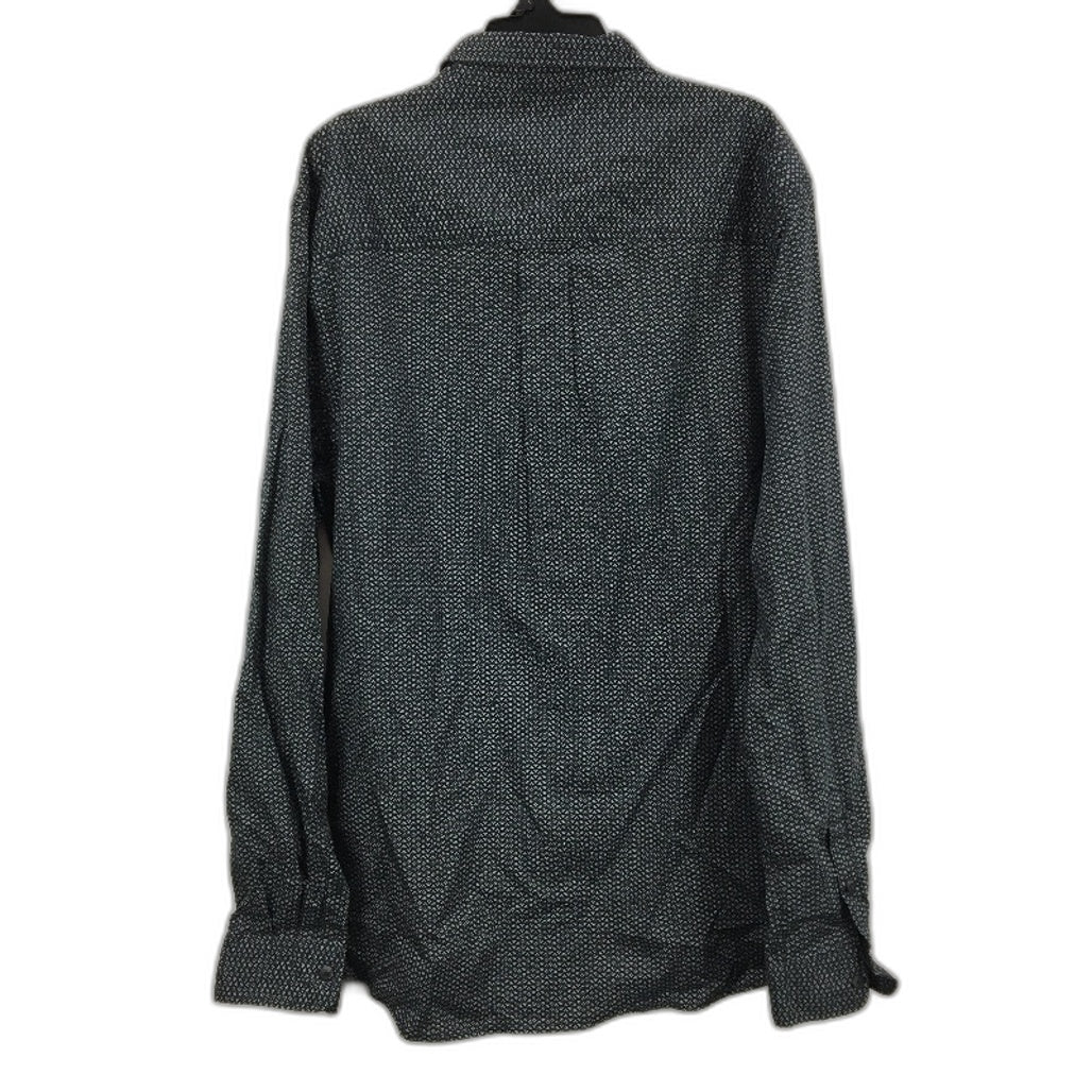 Jeanswest 2 Pack Black Patterned 100% Cotton L/S Casual Shirts Mens Size L NEW - Image 5