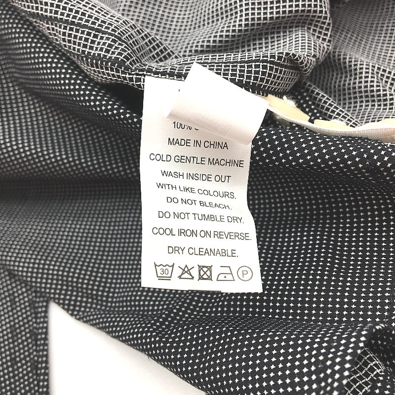 Jeanswest 2 Pack Black Patterned 100% Cotton L/S Casual Shirts Mens Size L NEW - Image 7