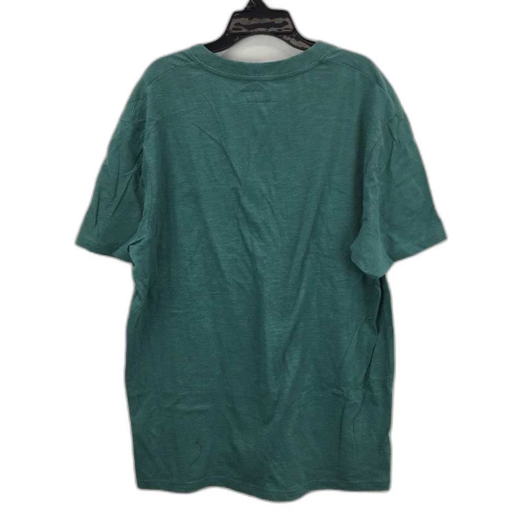 Jeanswest 2 Pack Green & Grey Button Neck 100% Cotton T-Shirts Mens Sz M NEW - Image 5
