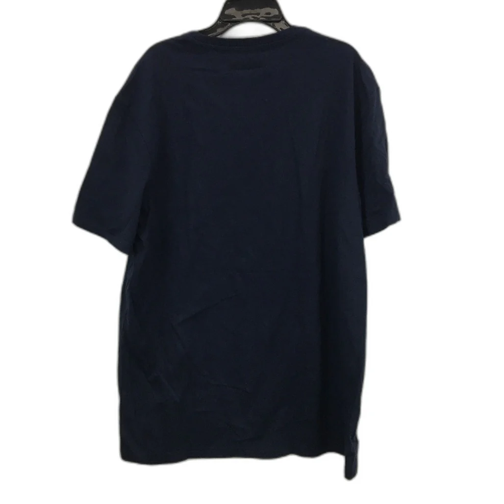 Jeanswest 2 Piece Navy Blue Printed 100% Cotton Casual T-Shirts Mens Size L NEW - Image 4
