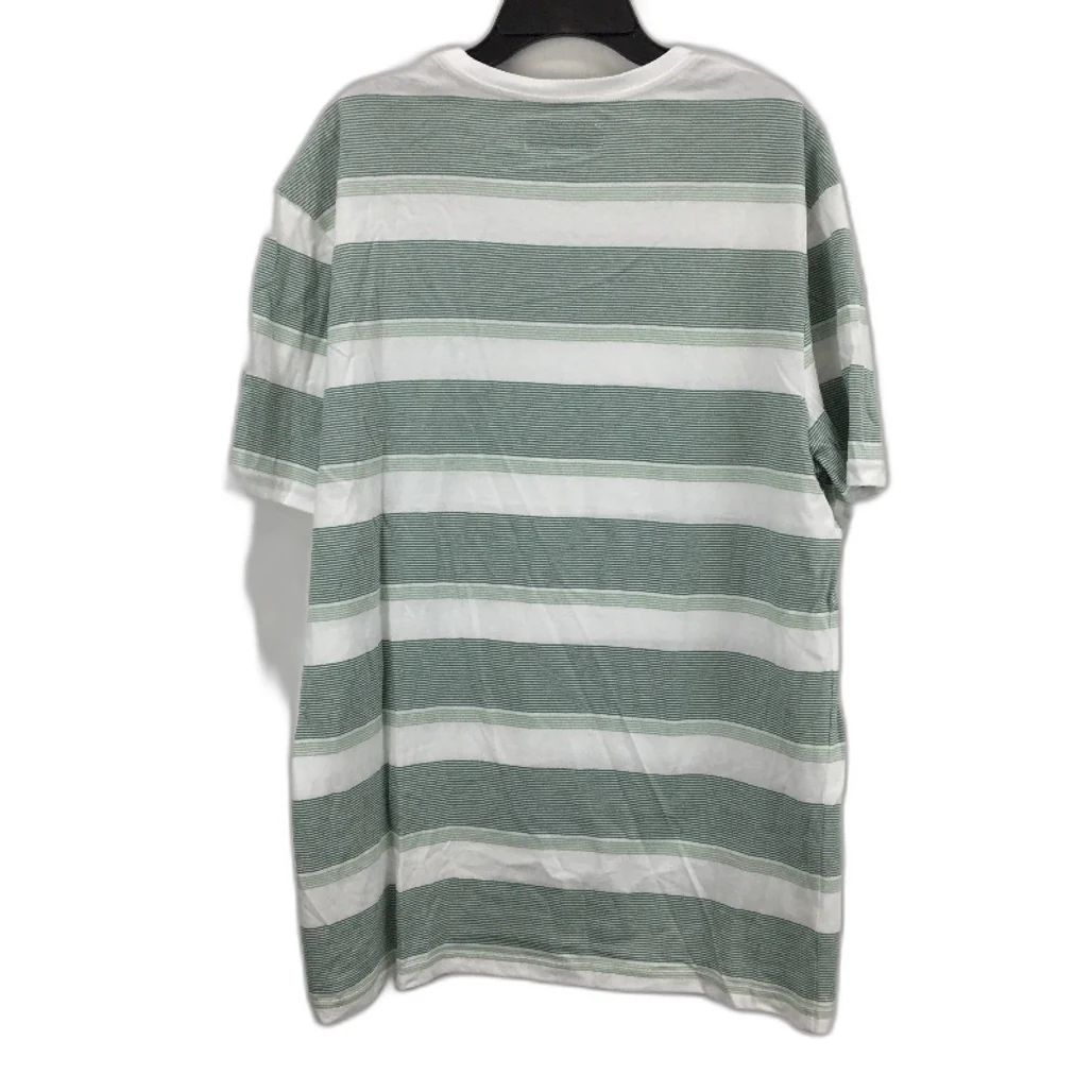 Jeanswest 2 Pack White & Striped Soft 100% Cotton Casual T-Shirts Mens Sz L NEW - Image 3
