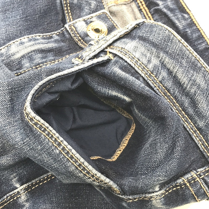 Guess High Rise Skinny Blue Wash Denim Jeans Ladies Size 27 - Image 6