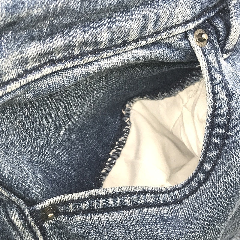 Riders by Lee Hi Rider Blue Designed to Fade Denim Jeans Ladies Size 9 DEMO - Image 4