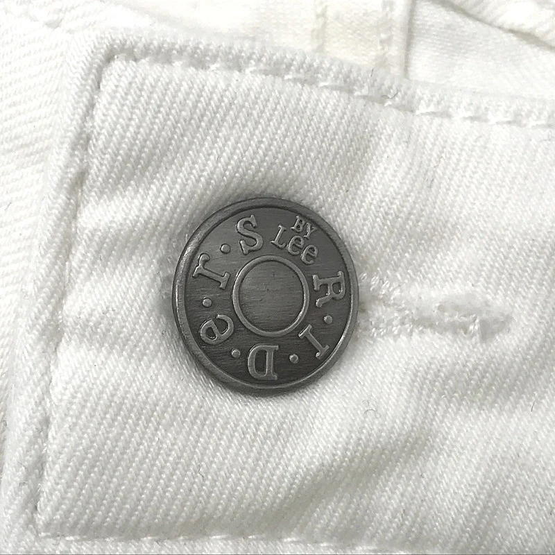 Riders by Lee R1 Skinny White Denim Jeans Mens Size 29 DEMO - Image 3