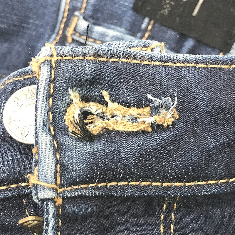 Riders by Lee Hi Rider Dark Blue Designed to Fade Denim Jeans Ladies Sz 10 DEMO - Image 10