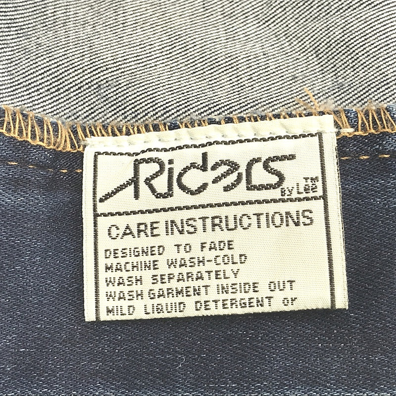 Riders by Lee Hi Rider Dark Blue Designed to Fade Denim Jeans Ladies Sz 10 DEMO - Image 8