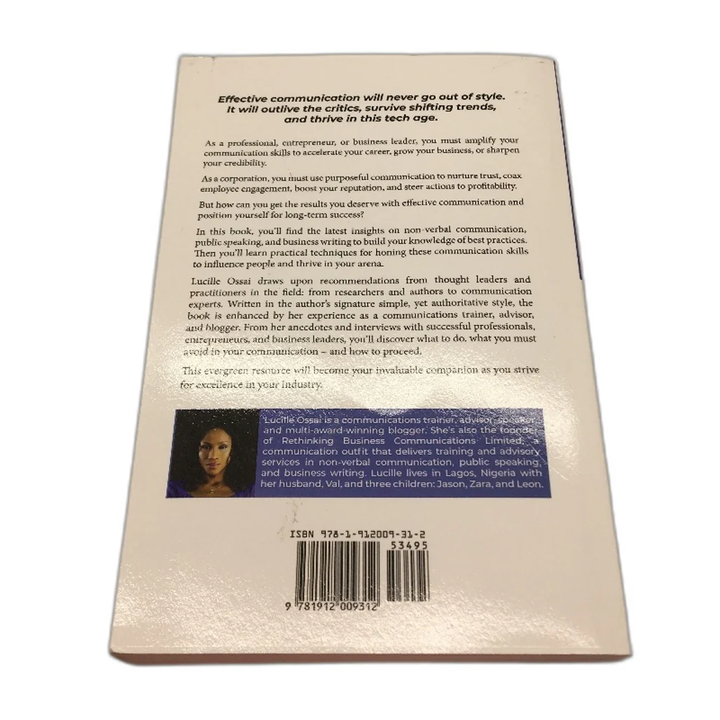 Influence And Thrive Effective Communication by Lucille Ossai NEW - Image 2
