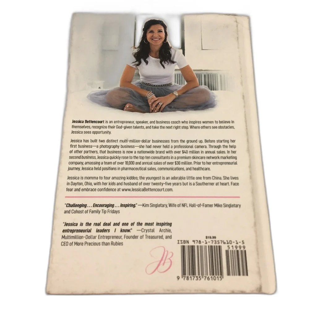 I Almost Cancelled- Showing Up Self Help Hardcover Book- Jessica Bettencourt NEW - Image 3