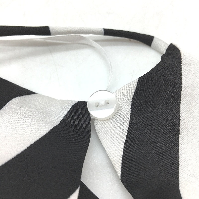 Dotti Emily In Paris Black & White High Neck No Sleeve Full Leg Jumpsuit NEW - Image 4