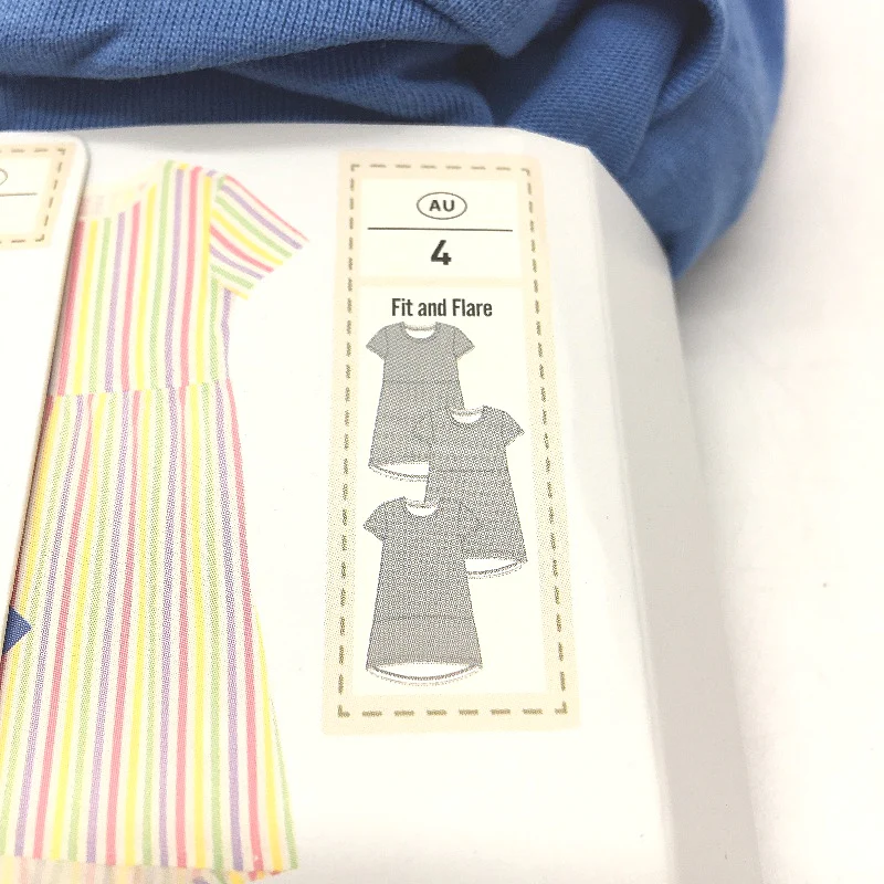 Lily & Dan 2 x 3Pks Fit & Flare 100% Cotton Mutlicoloured Girls Dresses Sz 4 NEW - Image 3