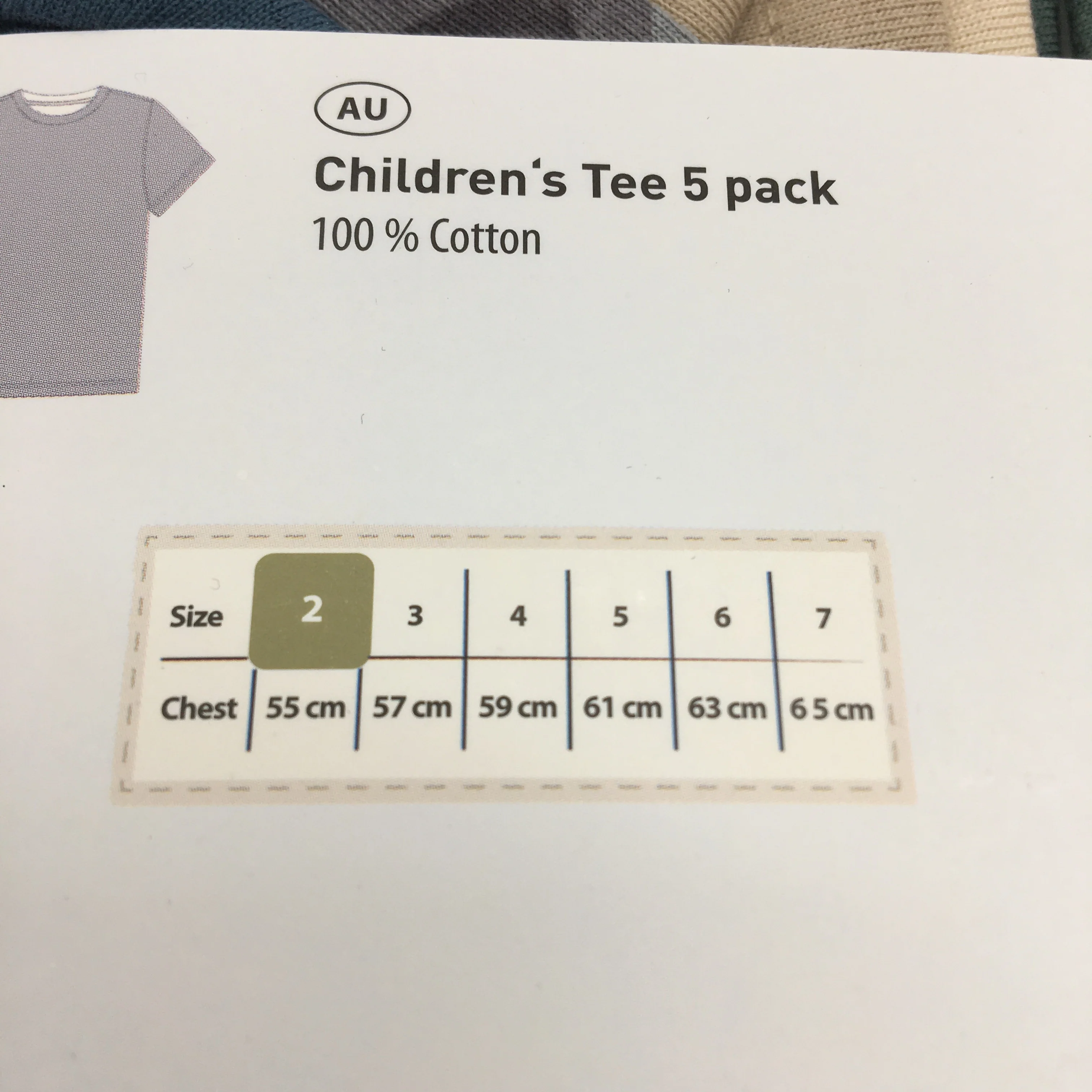 Lily & Dan 2 x 5Pks 100% Cotton Classic Fit Mutlicoloured Boys Tees Size 2 NEW - Image 6