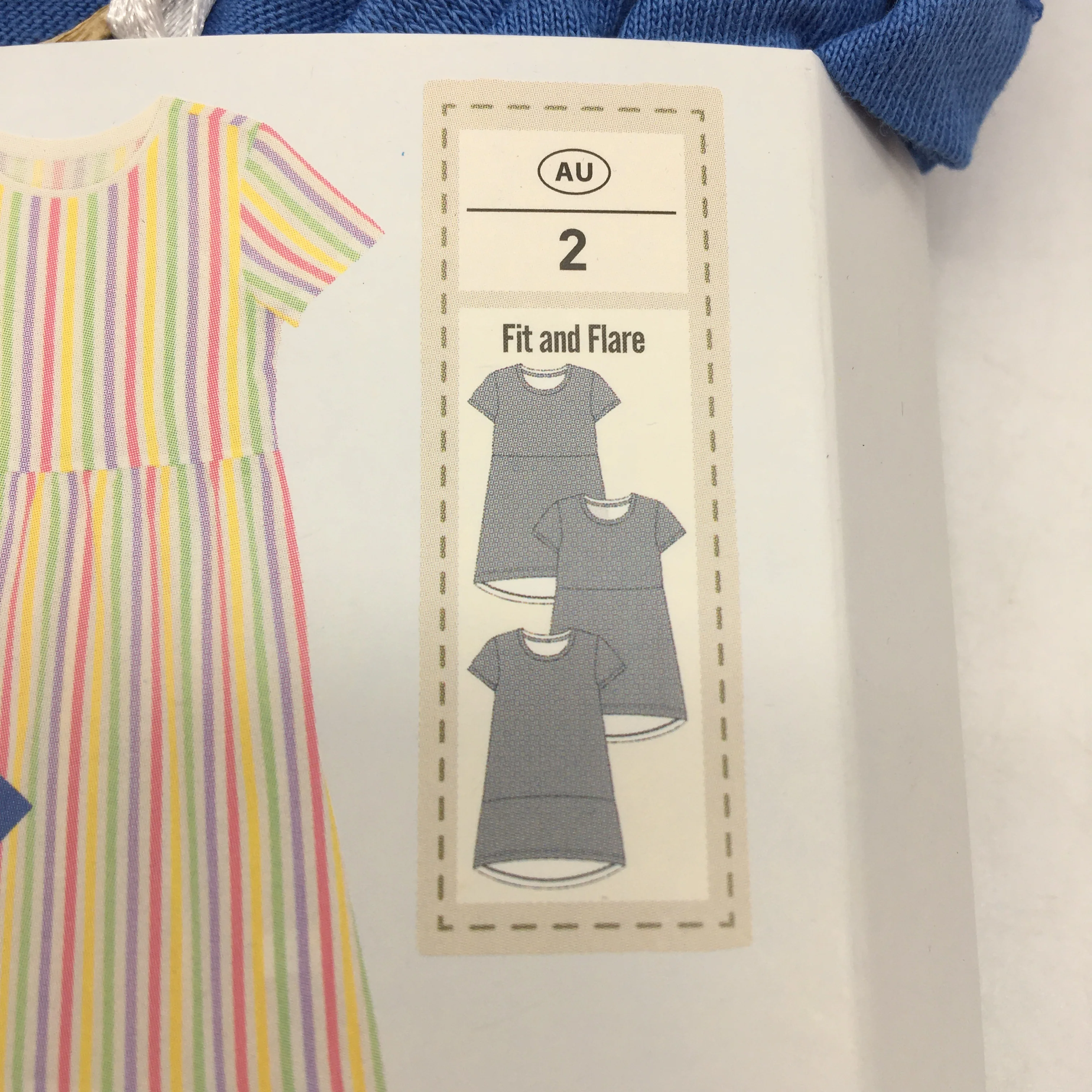 Lily & Dan 2 x 3Pks Fit & Flare 100% Cotton Mutlicoloured Girls Dresses Sz 2 NEW - Image 3