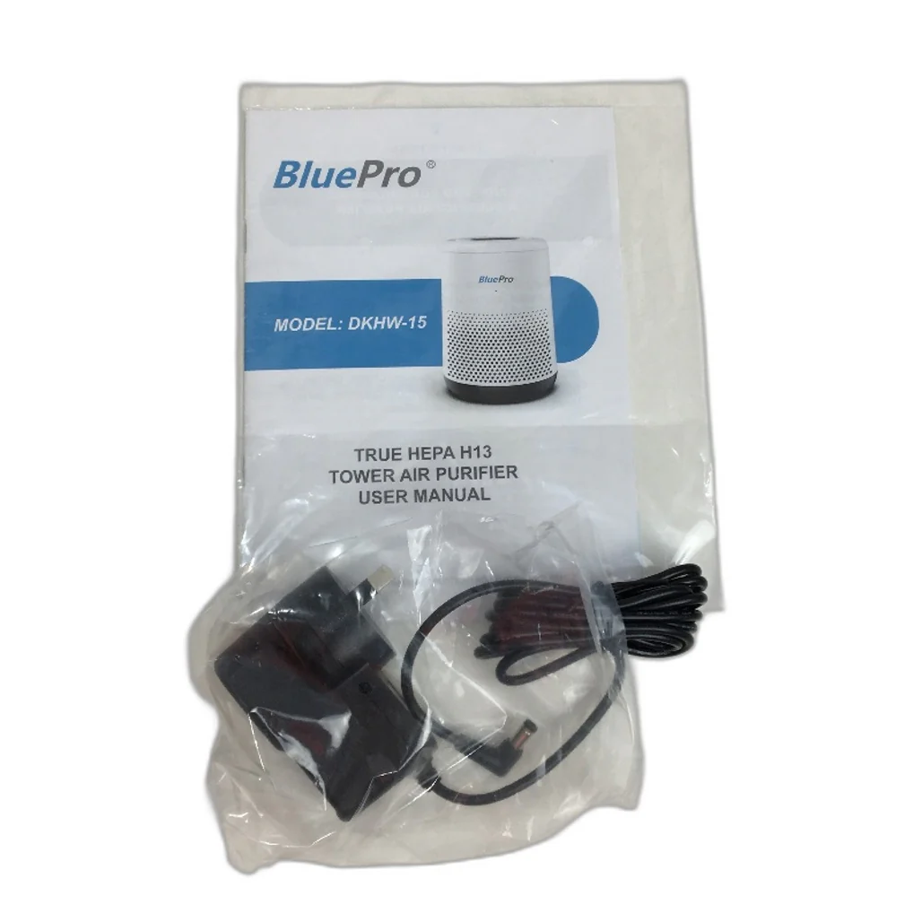 BluePro High Grade HEPA H13 White Tower Air Purifier DKHW-15 NEW - Image 6