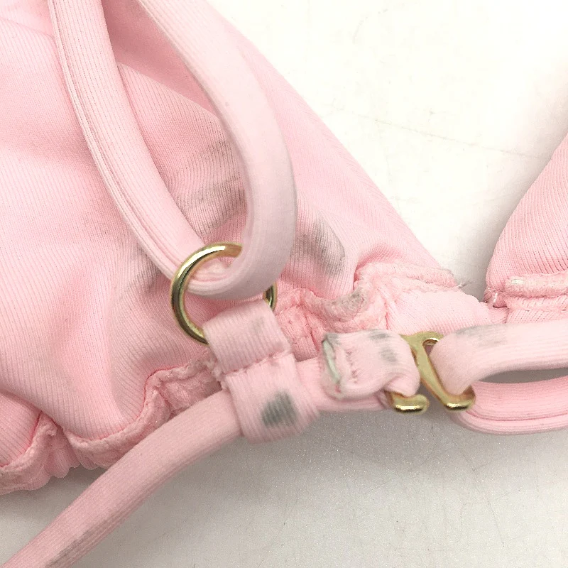Subtitled Baby Pink Classic Triangle Swimwear Bather Top Ladies Size Large NEW - Image 3