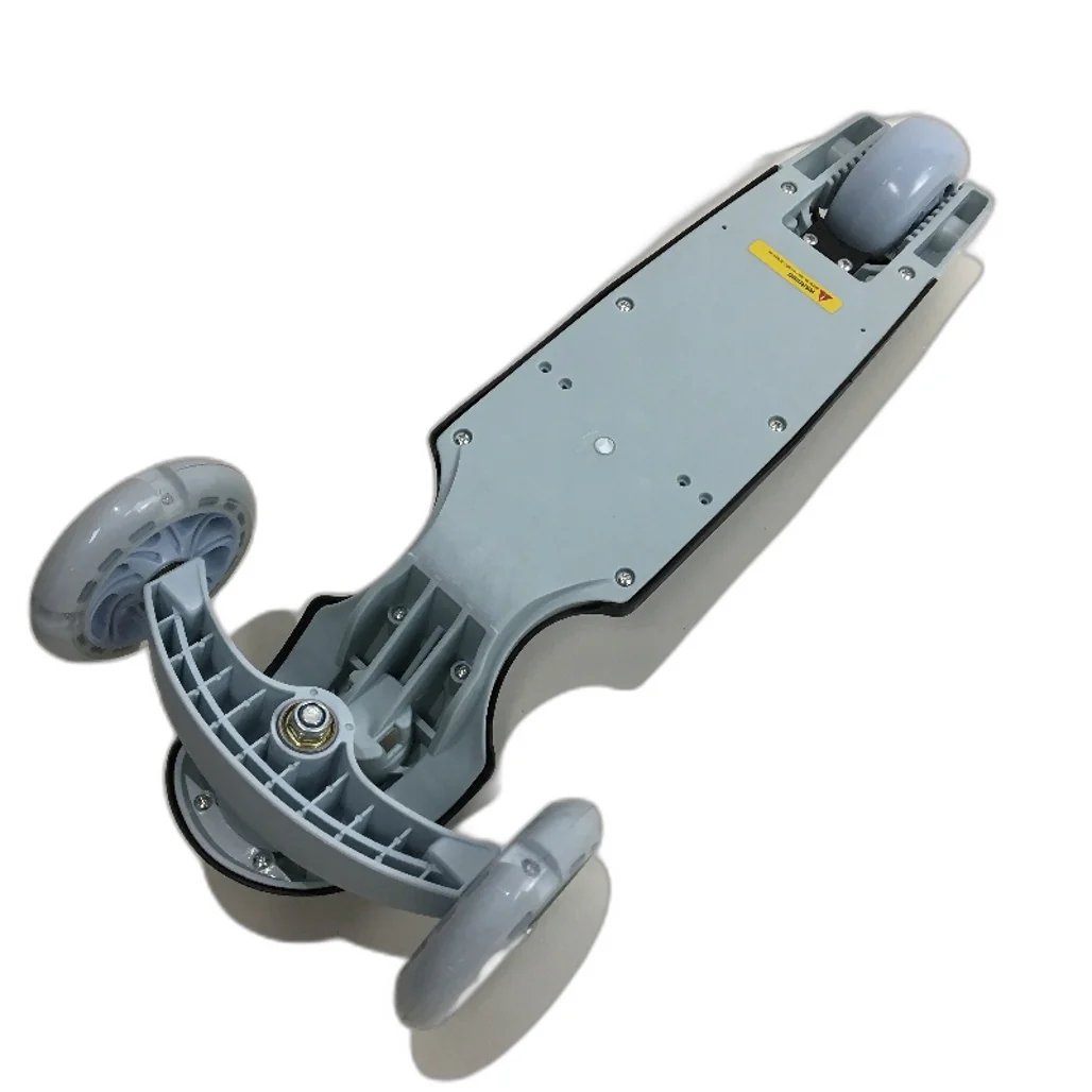 Tri-Wheel Pink & Grey Kick Scooter With Handlebars For Kids & Teens X8 Model - Image 6