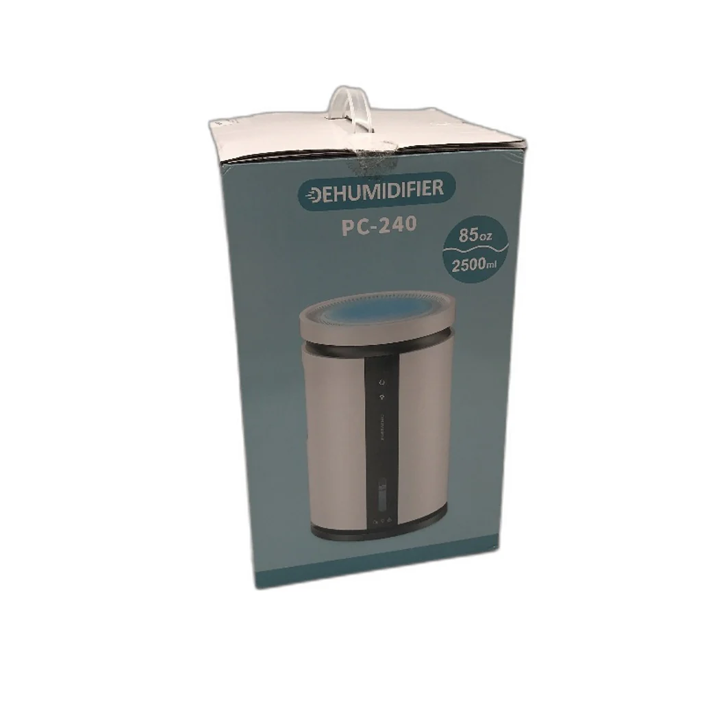White 2500ml Dehumidifier Quiet Portable Air Quality Improvement 7 Colour Lights - Image 4