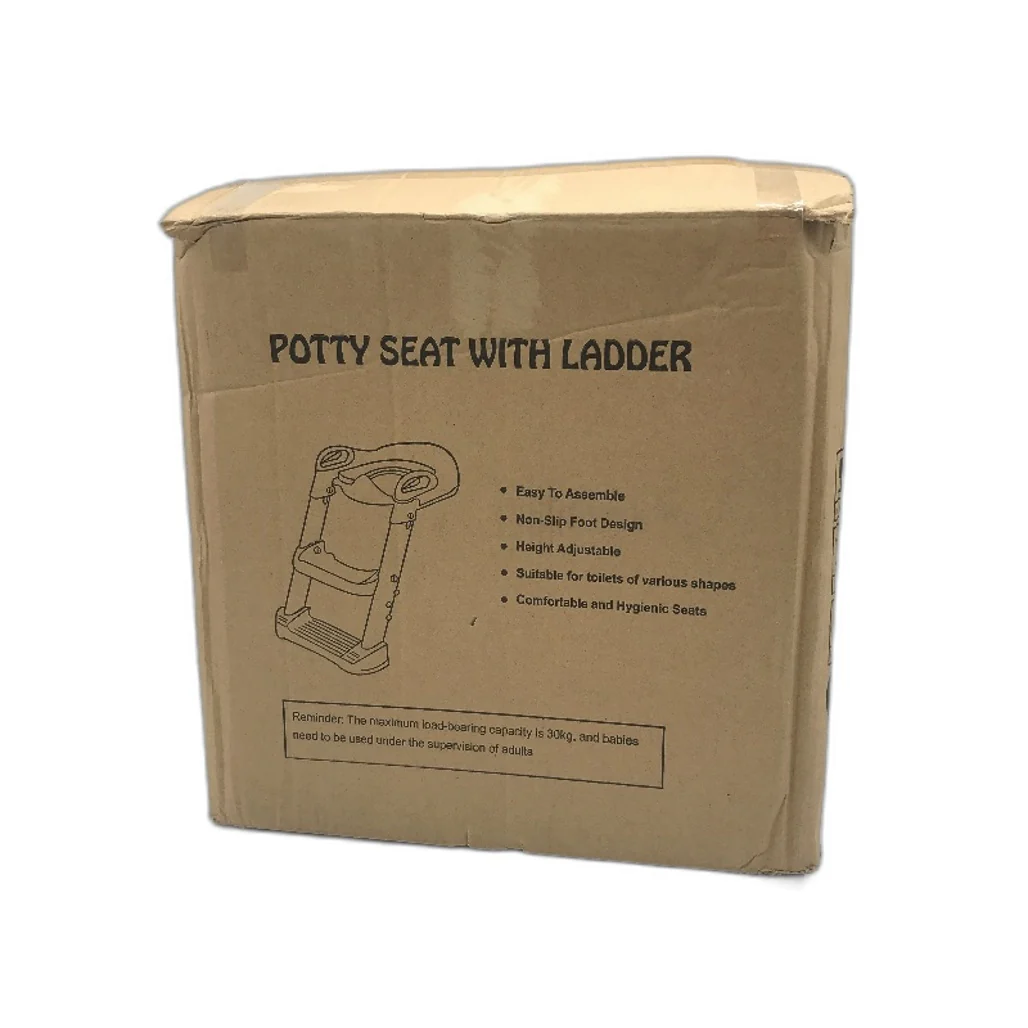 USOR Blue & Yellow Potty Toilet Training Seat With Step Stool Ladder Anti-Slip - Image 5
