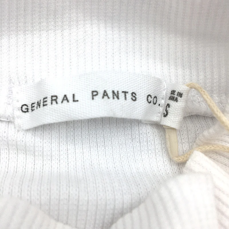 General Pants Essentials Long Sleeve White Skivvy Top Ladies Size Small NEW - Image 3