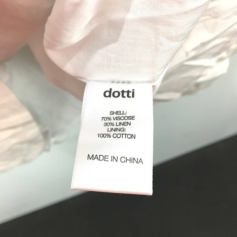 Dotti Leela White Sleeveless Mini Dress with Gathered Bodice, AU Size 12, NEW - Image 4