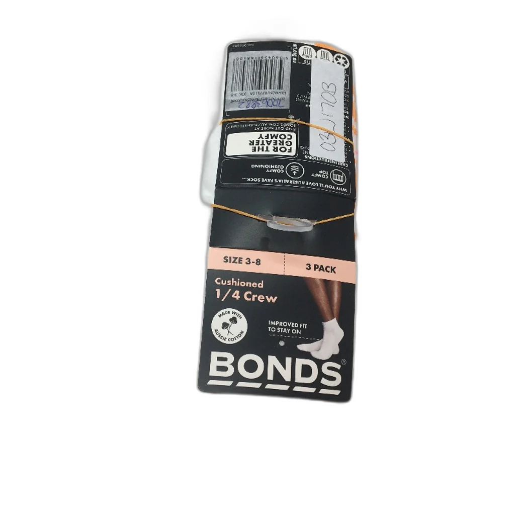 Bonds 2 Pce Stripe Hipster & Bikini Underwear 3 Pce Sock Pack Ladies Size 12 NEW - Image 4