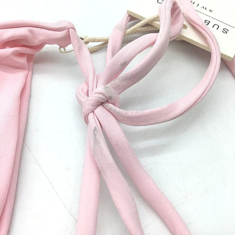 Subtitled Aust Designed Baby Pink Skimpy Brief Bather Bottoms Ladies Size XL NEW - Image 4