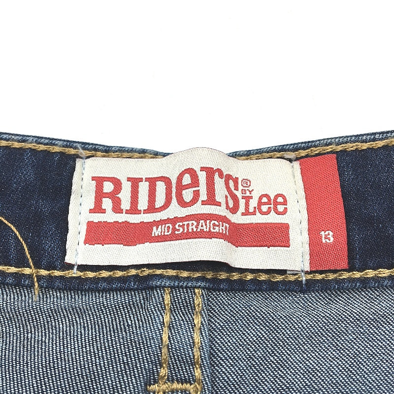 RIDERS by Lee mid rise full length straight jeans Women size 13 - Image 4