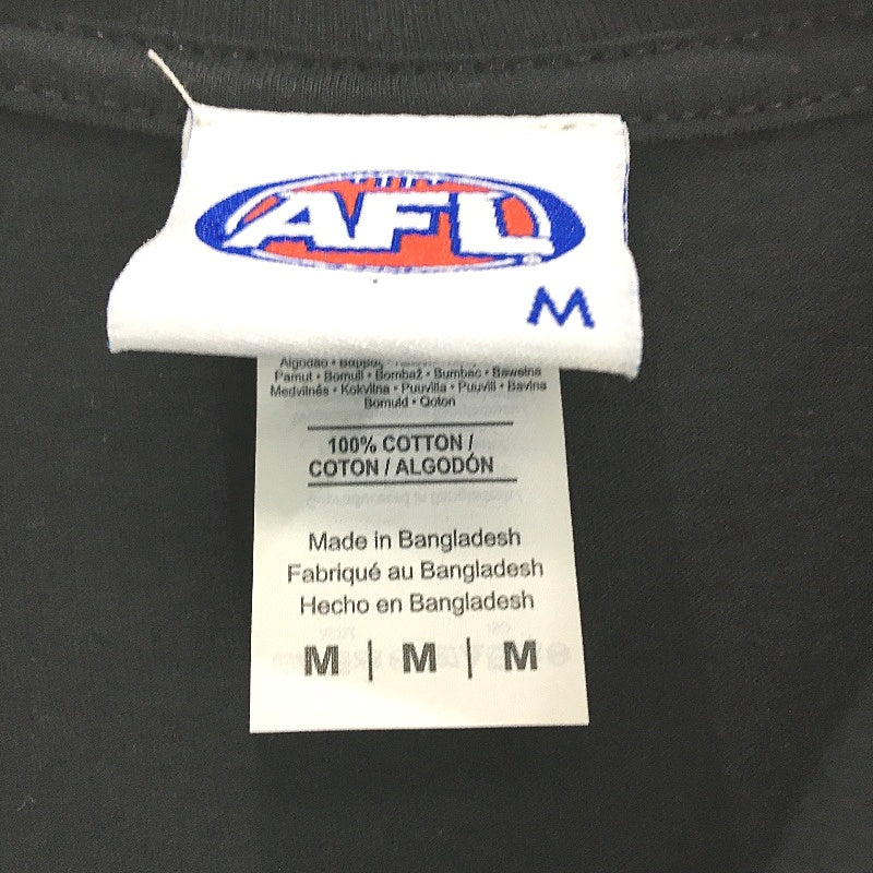 Essondon Bombers AFL Indiginous Print 100% Cotton Black T-Shirt Mens Size M NEW - Image 3