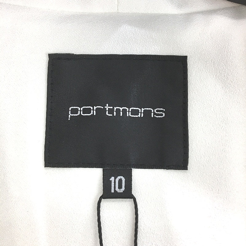 Portmans White Mi Armour Ruched 3/4 Sleeve Lightweight Open Jacket Ladies Sz 10 - Image 4