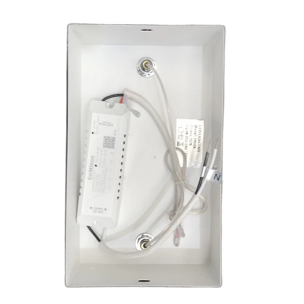 Jaycomey White Modern Ceiling Lamp LED Light Spiral Wave Design Shape DEMO - Image 4