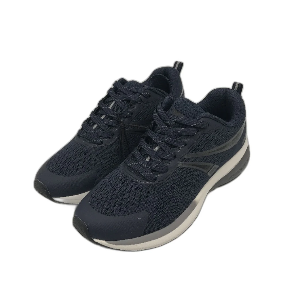 Crane Navy Lace-Up Premium Joggers Sneakers Runners Ladies Size 7 NEW - Image 2
