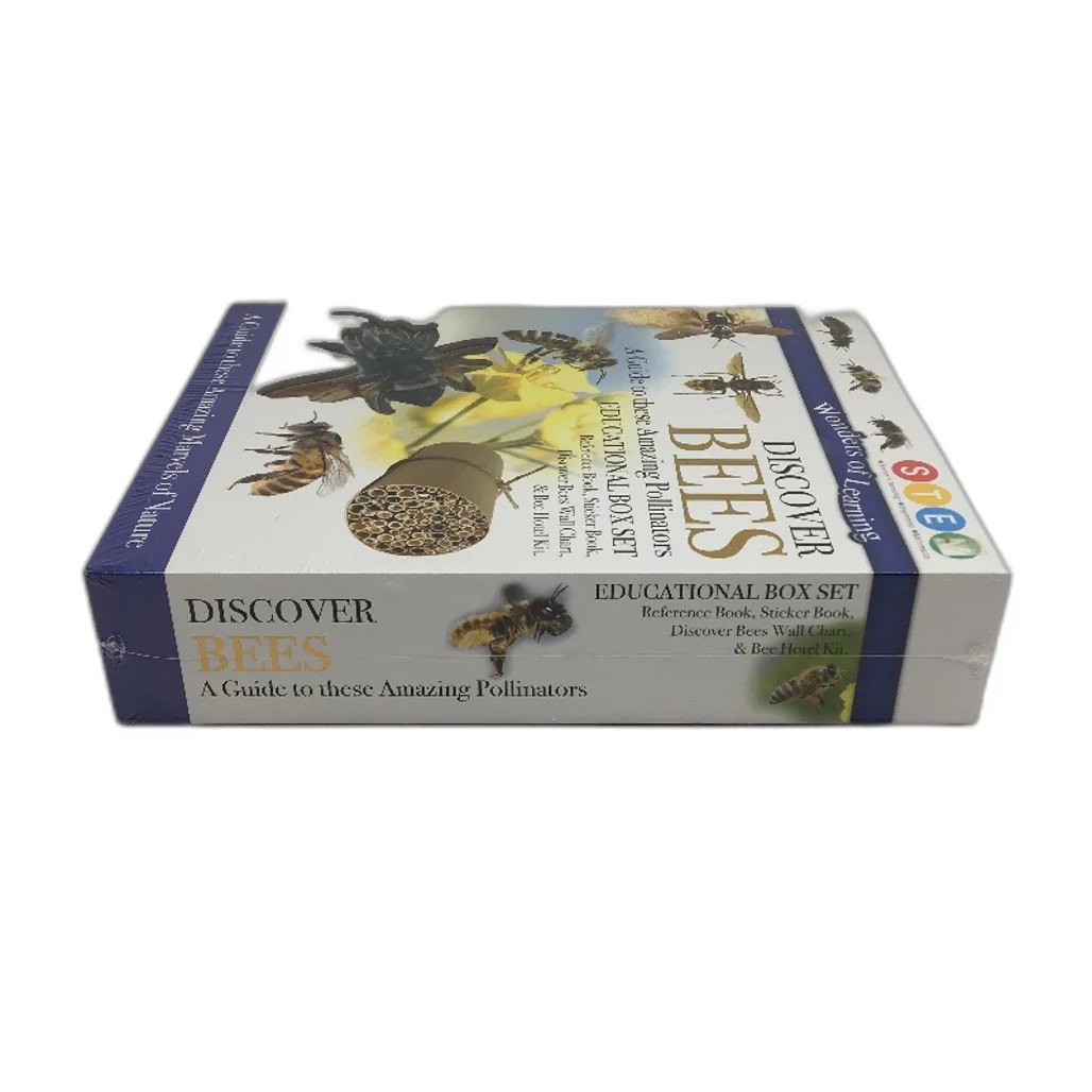 Wonders Of Learning Discover Bees Educational Box Set Include Bee Hotel NEW - Image 4