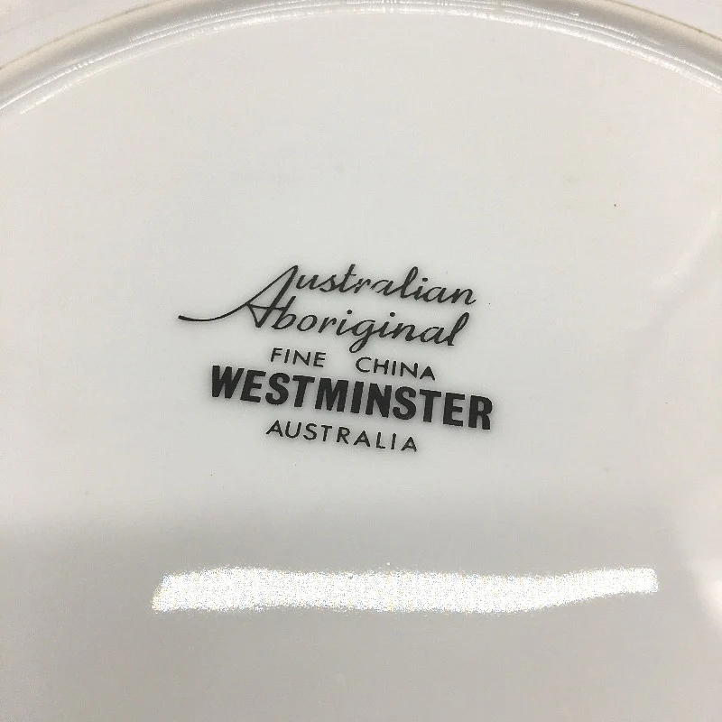 VINTAGE Westminster Australia Fine China Aboriginal Decorative Collectors Plate - Image 4