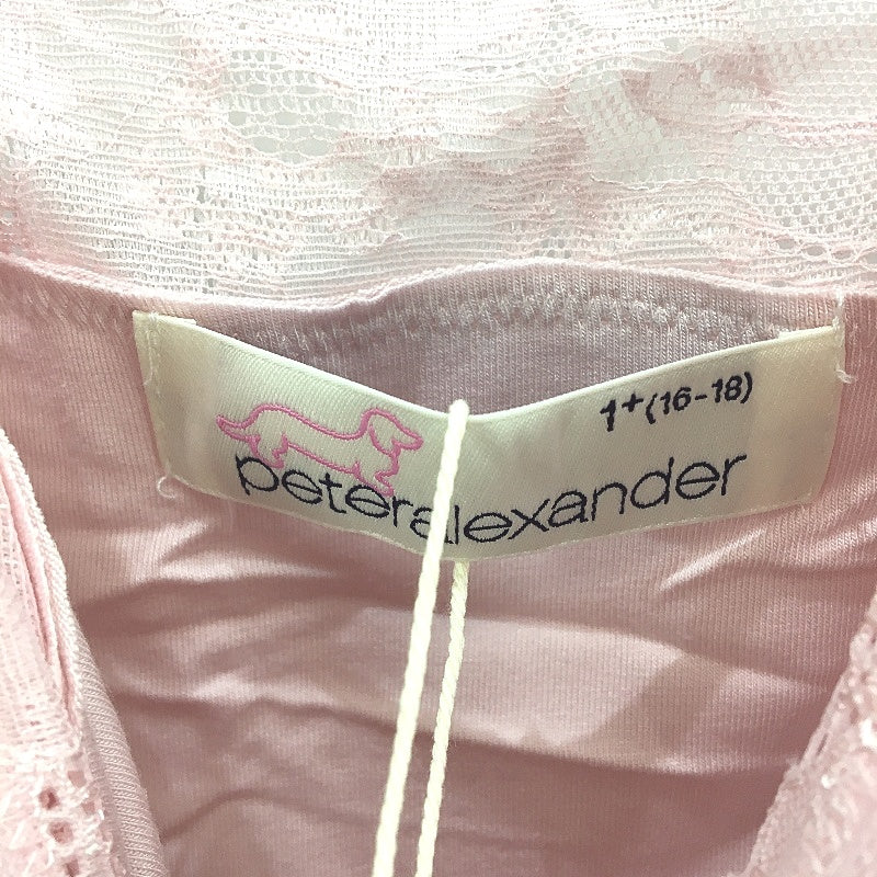 Peter Alexander Plus Pretty Pink Lace Trim Bamboo Slip Nightie Ladies Sz 1+ NEW - Image 4