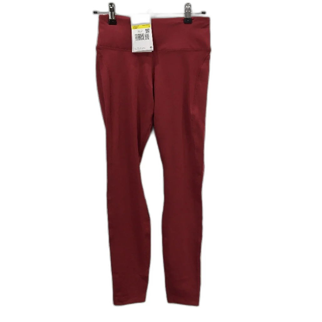 Nike Fast Pocket Mid Rise Red Running Full Leggings Ladies Size Small NEW