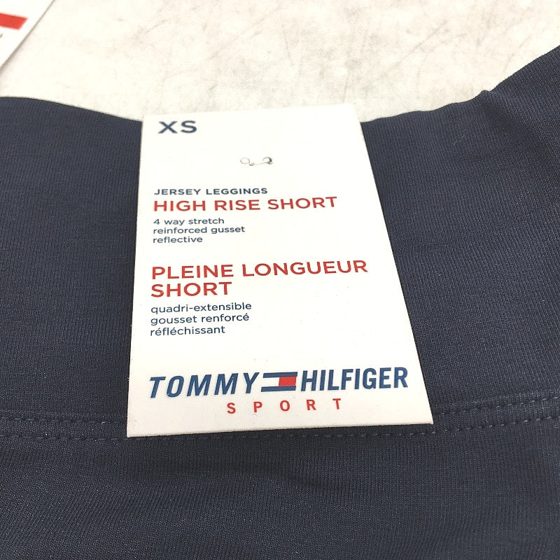 Tommy Hilfiger Sport Navy Blue High Rise Biker Shorts Ladies Size XS NEW - Image 3