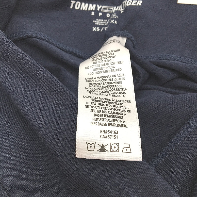 Tommy Hilfiger Sport Navy Blue High Rise Biker Shorts Ladies Size XS NEW - Image 6