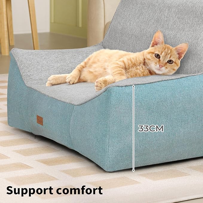 Tedi's Pet Calming Sofa Bed For Small Medium Dog Cat Removable Cover Blue NEW - Image 2