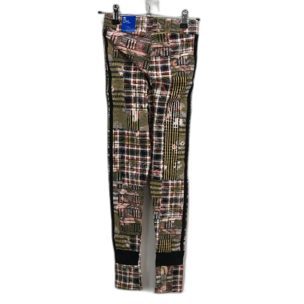 Adidas HER Studio London Check Cropped Mid Rise Tights Ladies Size UK 6 NEW - Image 2