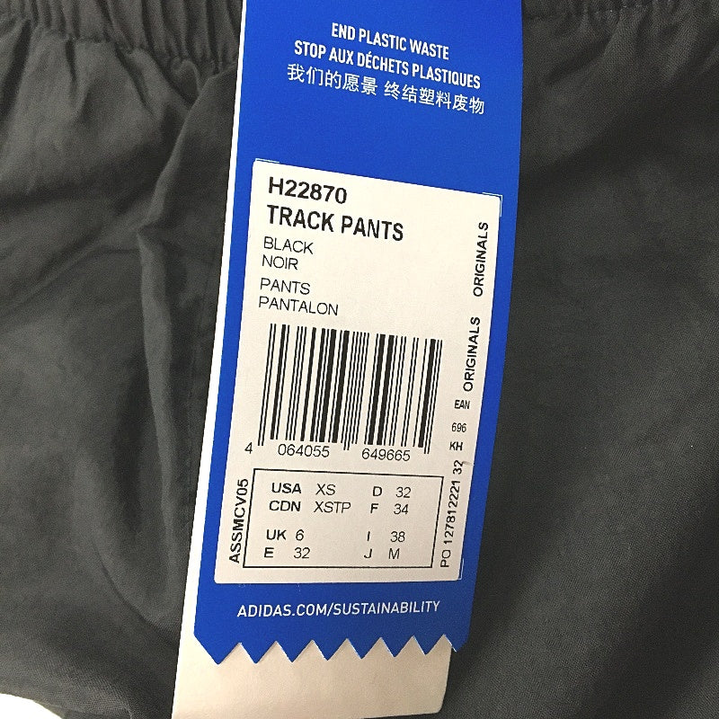 Adidas Adicolor Classics Disrupted Icon Black Trackpants Ladies Size UK 6 NEW - Image 5