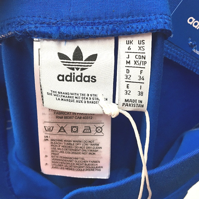 Adidas AdiColor Classics 3 Stripes Blue Bird Cotton Tights Ladies Size UK 6 NEW - Image 5