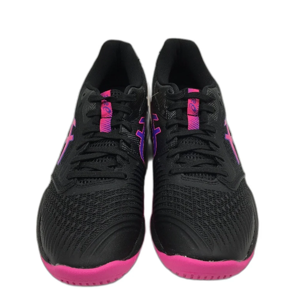Asics Netburner Ballistic FF 3 Black & Pink Glo Sneakers Ladies US11 EU 43.5 NEW - Image 2