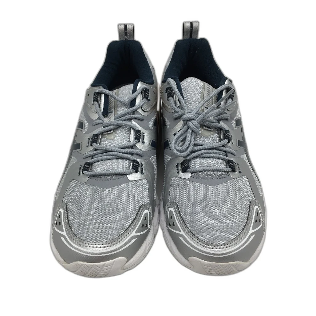 Asics Ortholite Gel-Quantum 180 Grey & Silver Sneakers Ladies US 11 EU 43.5 NEW - Image 2